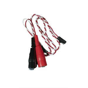AC / DC Power Input Cable w / Alligator Clips, GPS300 / 350 / 360